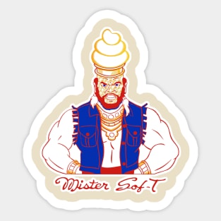 Mister Sof-T Sticker